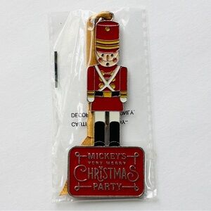 Disney Parks Mickey’s Very Merry Christmas Party Toy Soldier Christmas Ornament